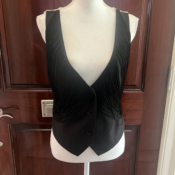 Moon Collection, ladies, black and cream vest size large very good condition - Picture 2 of 15